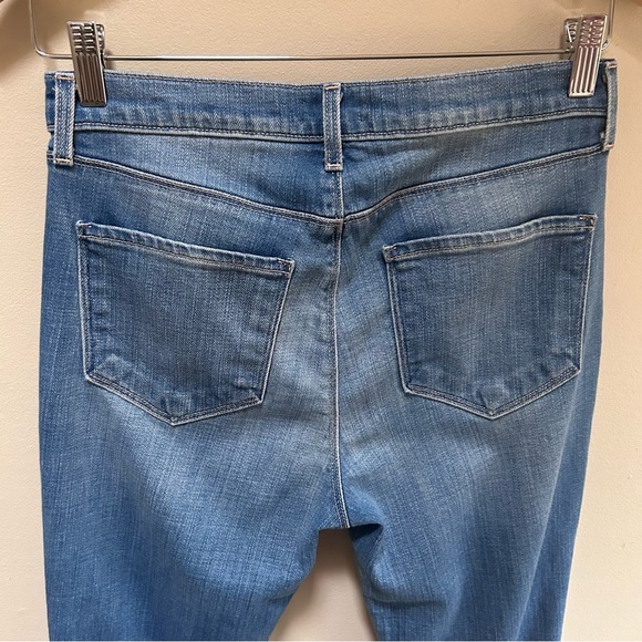 L’ AGENCE~Distressed El Matador Slim High-Rise Raw Hem in Eastern Jeans size 28 - Picture 9 of 16